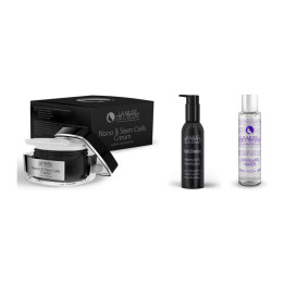NANO & STEM CELLS CREAM + BLACK DIAMOND + MICELLAR WATER