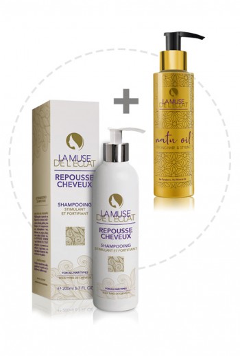 REPOUSSE CHEVEUX + NATU OIL